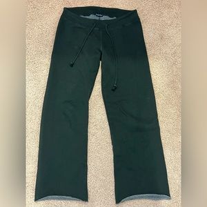 brandy melville green rainey sweatpants